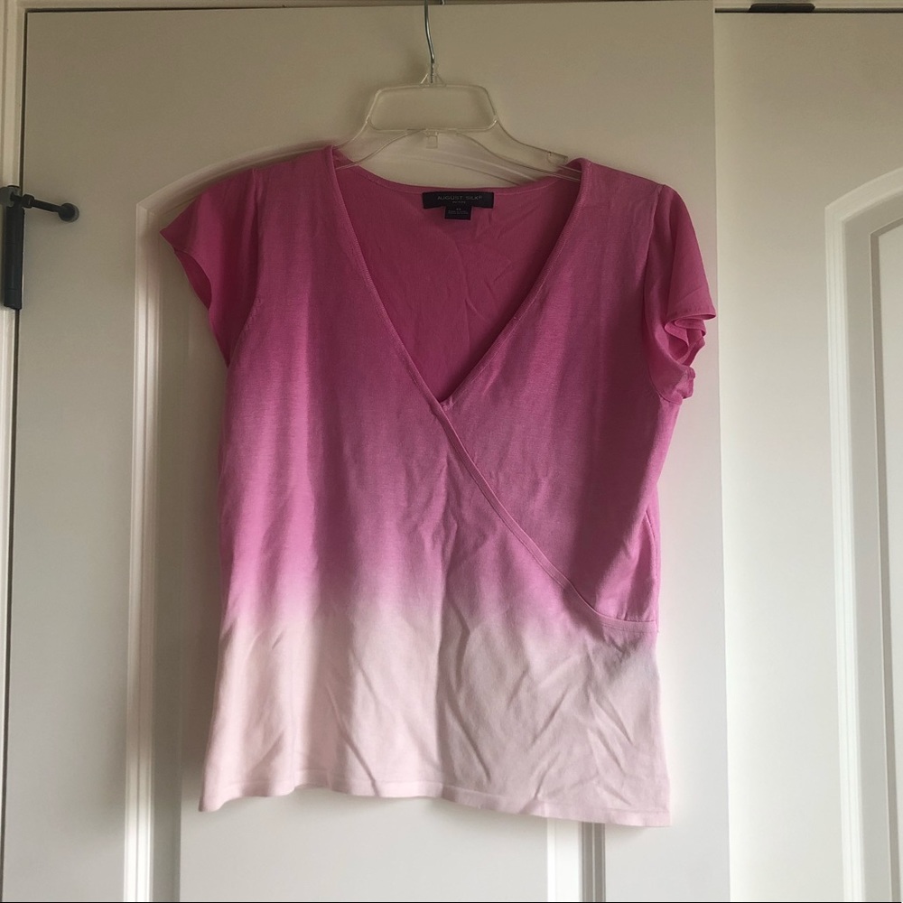 Pink ombré shirt